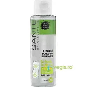 Demachiant Bifazic Bio pentru Ochi si Buze cu Aloe Vera si Castravete 110ml
