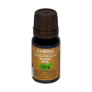 Ulei esential natural si pur de busuioc, 10ml, Savonia