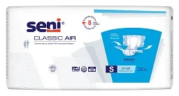 Seni Classic Air Scutece pentru adulti S 30 bucati — preț și oferte