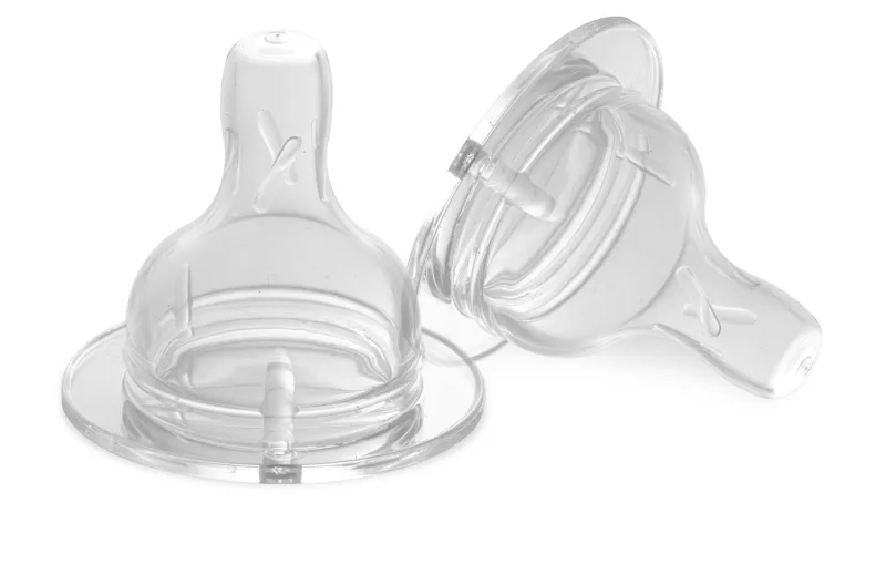 Set tetine silicon marime M 3-6 luni, 2 bucati, PUR — preț și oferte
