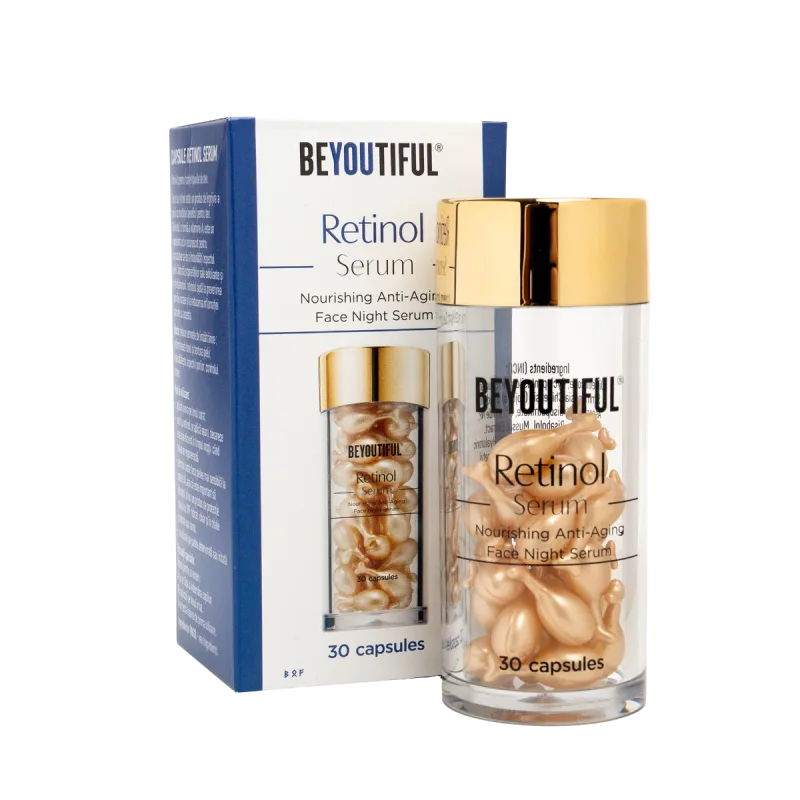 Ser pentru fata cu retinol, 30 capsule, Beyoutiful — preț și oferte