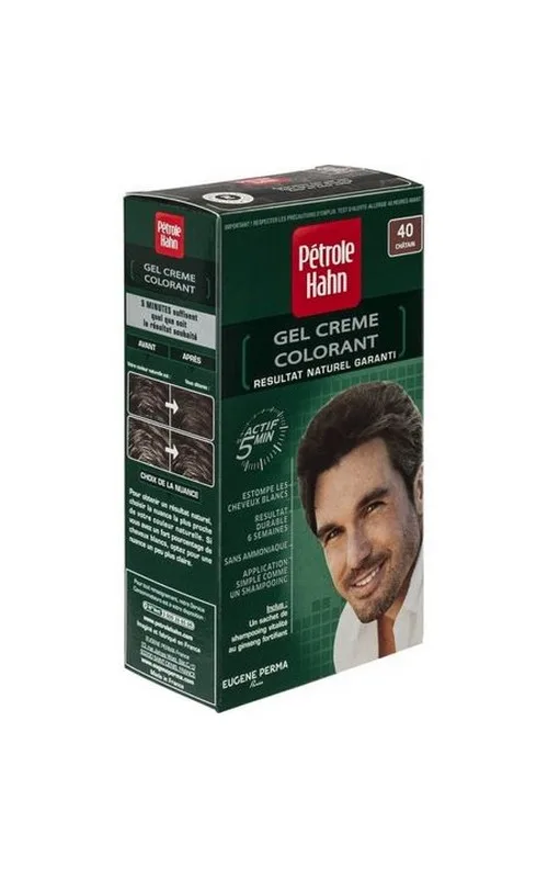 Vopsea de par pentru barbati Nr.40 Brown, 35ml, Petrole Hahn — preț și oferte