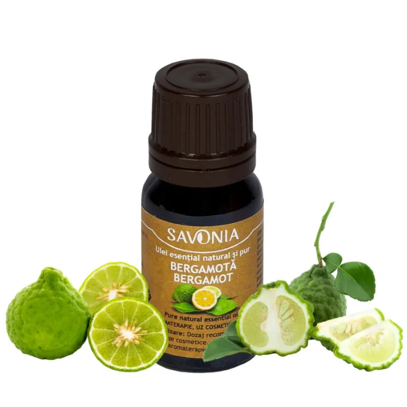 Ulei esential natural si pur Bergamota, 10ml, Savonia — preț și oferte