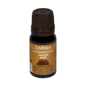 Ulei esential natural si pur de anason, 10ml, Savonia