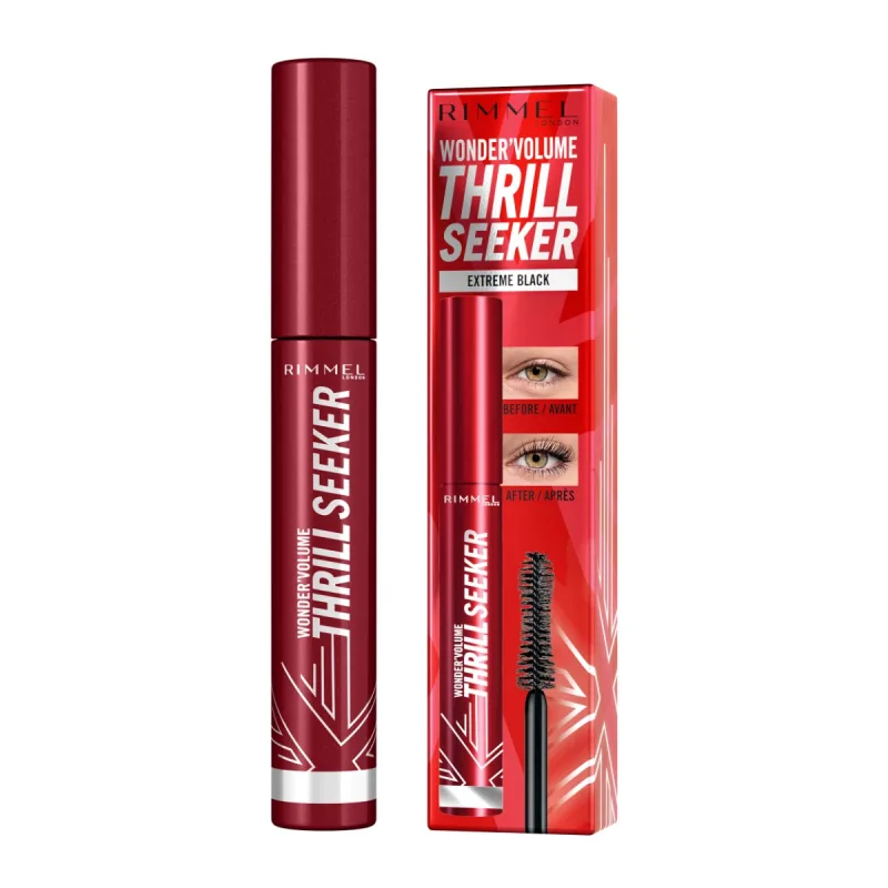 Mascara Volume Thrill Seeker Black, 8g, Rimmel London — preț și oferte