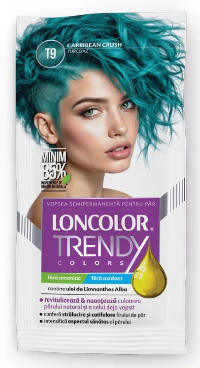 Vopsea semipermanenta Trendy Colors T9, 50ml, Loncolor — preț și oferte