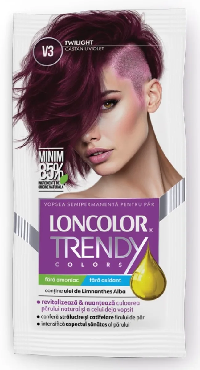 Vopsea semipermanenta Trendy Colors V3, 50ml, Loncolor — preț și oferte