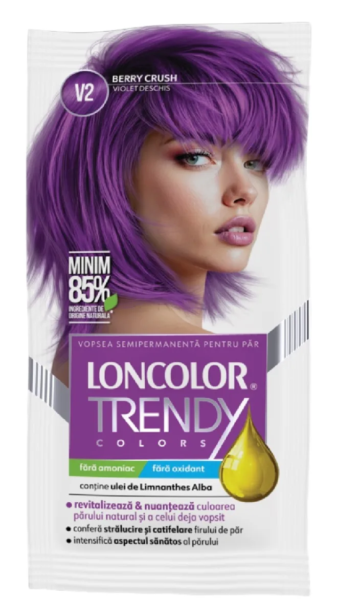 Vopsea semipermanenta Trendy Colors V2, 50ml, Loncolor — preț și oferte
