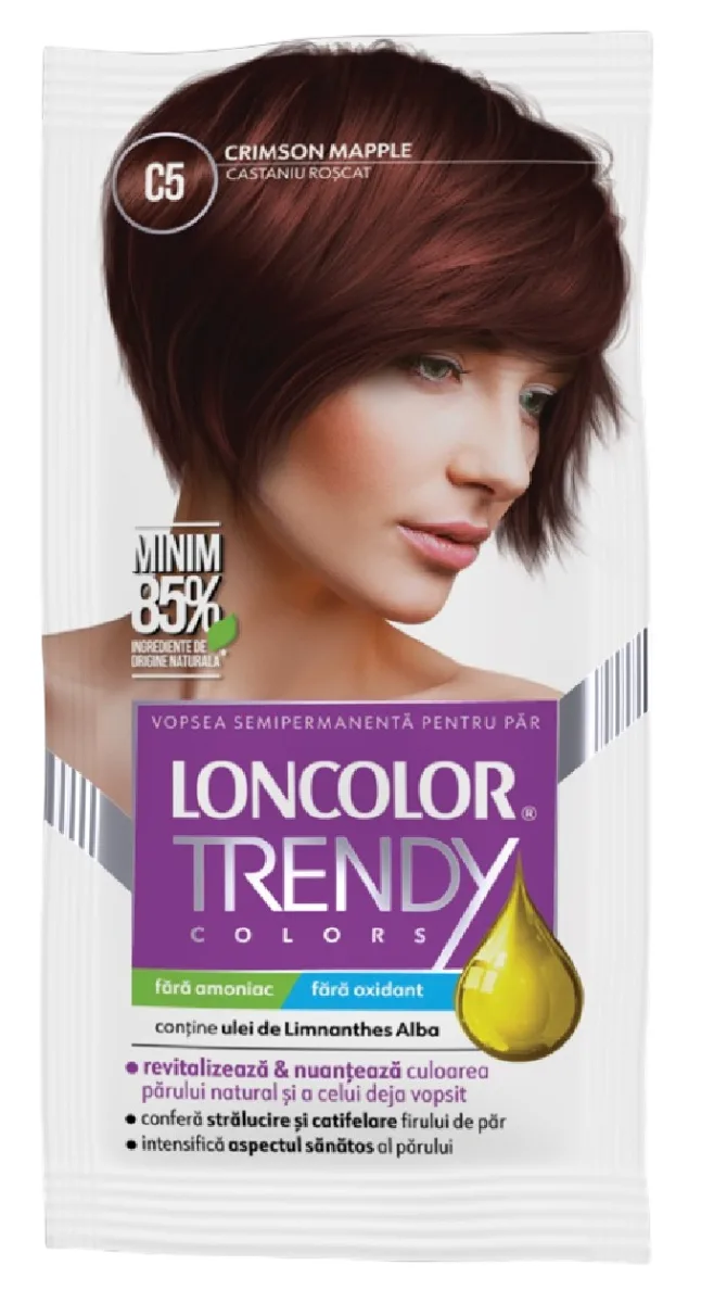 Vopsea semipermanenta Trendy Colors C5, 50ml, Loncolor — preț și oferte