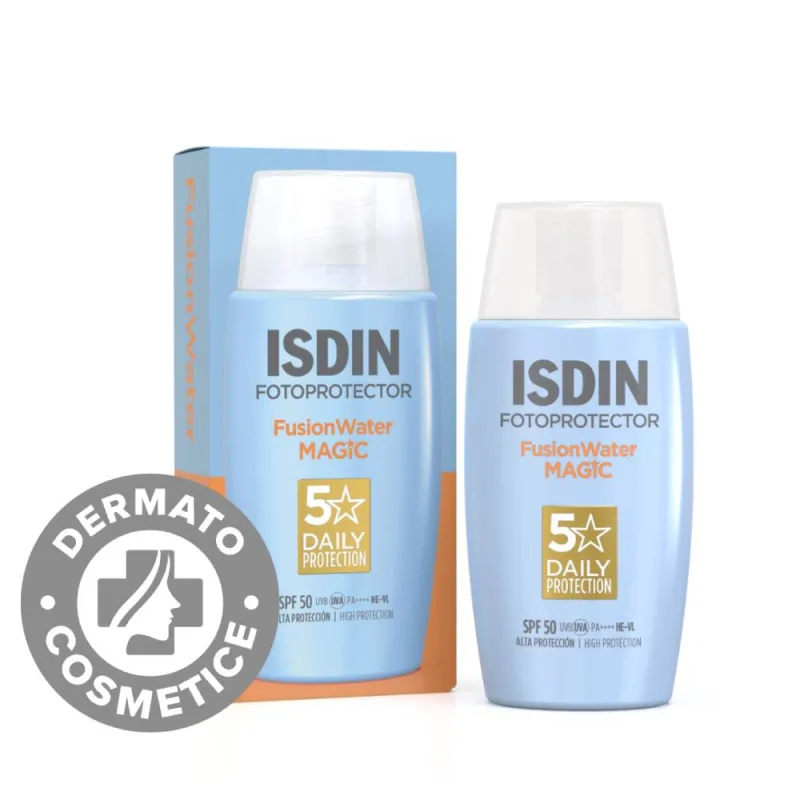 Fotoprotector Fusion Water Magic SPF50, 50ml, Isdin Isdinceutics De — preț și oferte