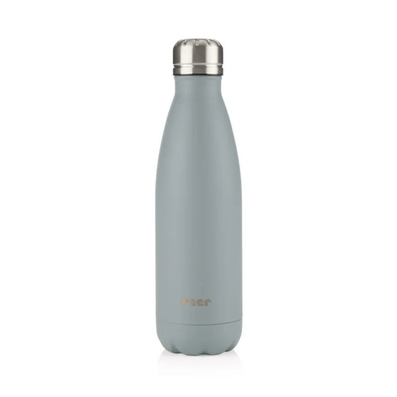 Sticla termoizolanta din otel inoxidabil Colour Gri, 500ml, Reer — preț și oferte