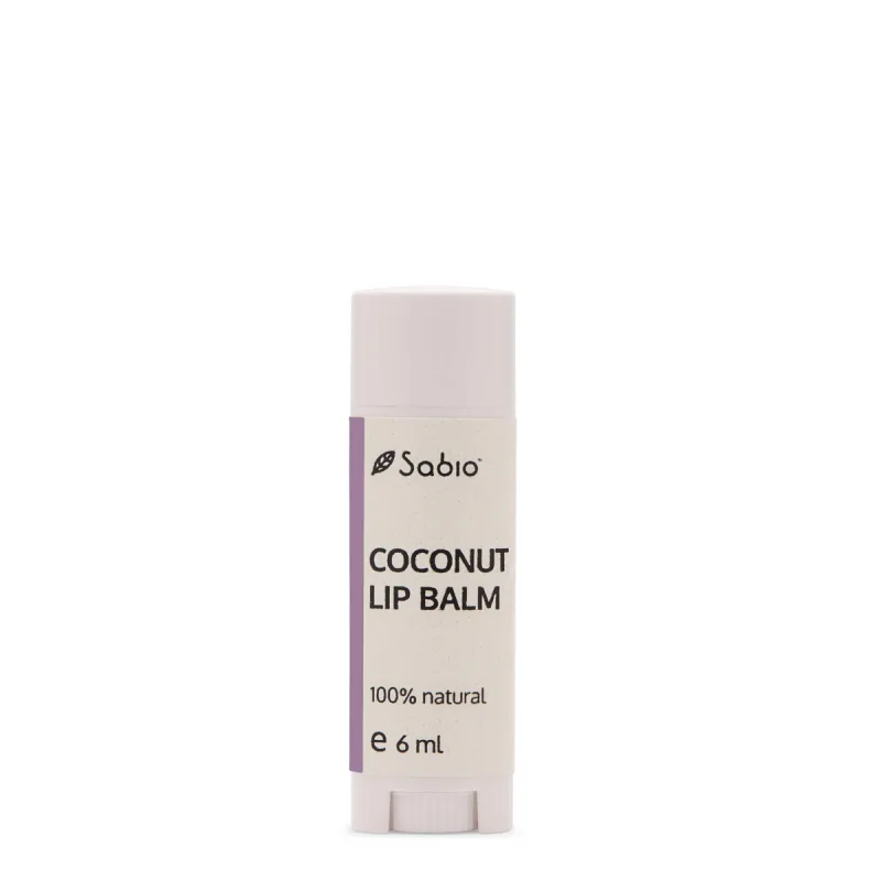 Balsam de buze Coconut, 6ml, Sabio — preț și oferte