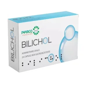 Bilichol, 24 capsule moi, Pharco