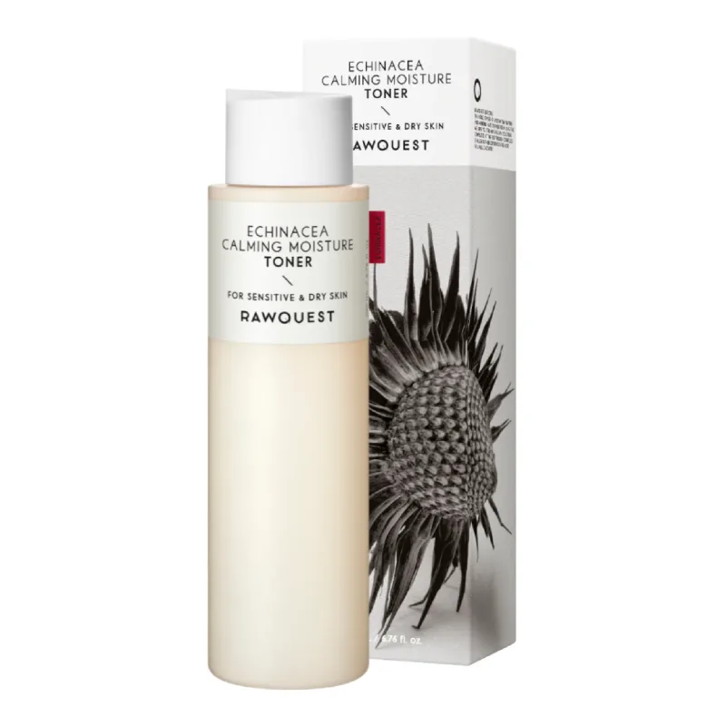 Toner calmant si hidratant, piele sensibila&uscata, 200 ml, Rawquest — preț și oferte