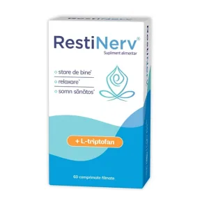 RestiNerv, 60 Comprimate Filmate, Zdrovit