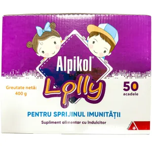 Alpikol Lolly Acadele cu vitamine 50 bucati