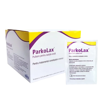 ParkoLax pulbere pentru solutie orala 50 plicuri DESITIN — preț și oferte