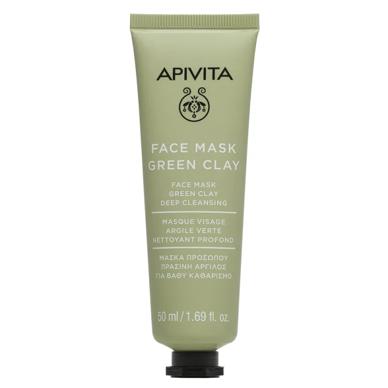Apivita Masca pentru curatare profunda cu argila verde, 50ml — preț și oferte