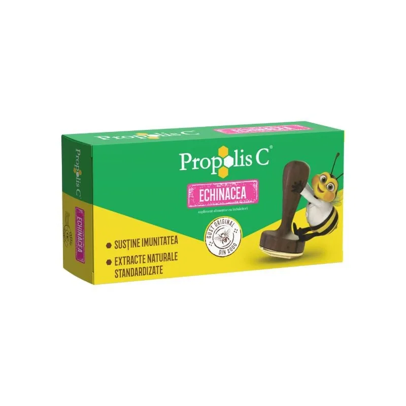 FITERMAN Propolis C + echinaceea, 20 comprimate — preț și oferte