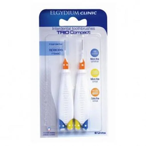 Elgydium periuta Interdental Triocompact Narrow x 2 — preț și oferte