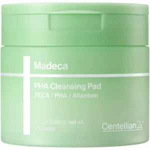 Madeca PHA Cleansing Pad, dischete demachiante și exfoliante, 60 buc, Centellian