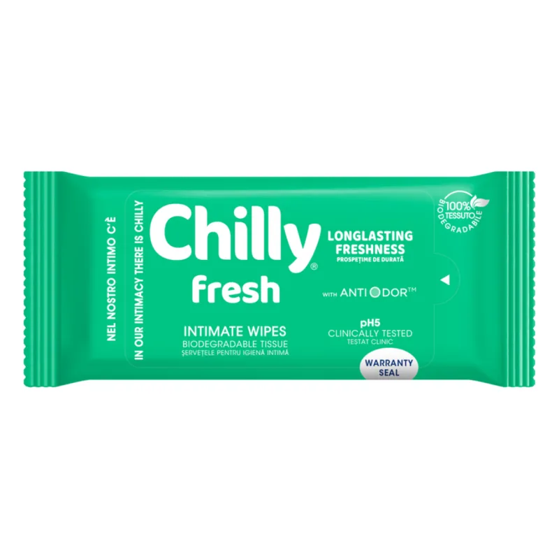 Servetele pentru igiena intima, Fresh, 12 bucati, Chilly — preț și oferte