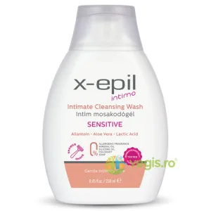 Gel pentru Igiena Intima pentru Piele Sensibila cu Alantoina, Aloe Vera si Acid Lactic 250ml
