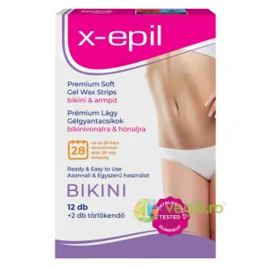 Benzi de Ceara Gel pentru Bikini si Axila Premium Soft Sensitive 12buc