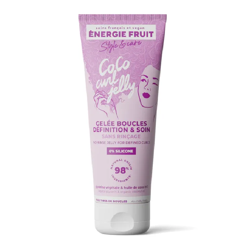 Gel pentru bucle definite cu ulei de cocos organic, 200 ml, Energie Fruit — preț și oferte