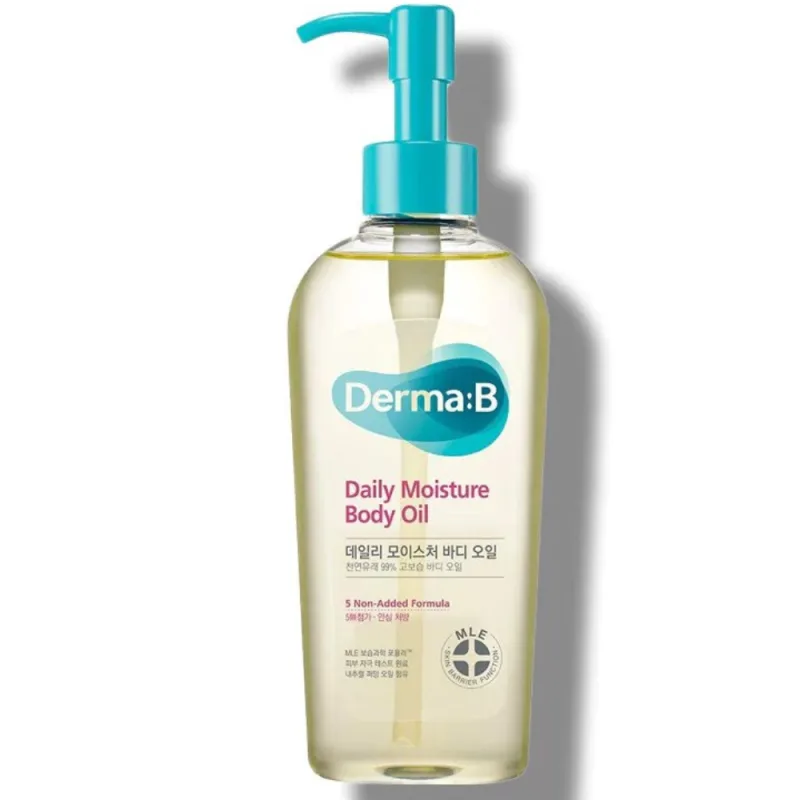 Ulei hidratant pentru corp Daily Moisture, 200ml, Derma:B — preț și oferte