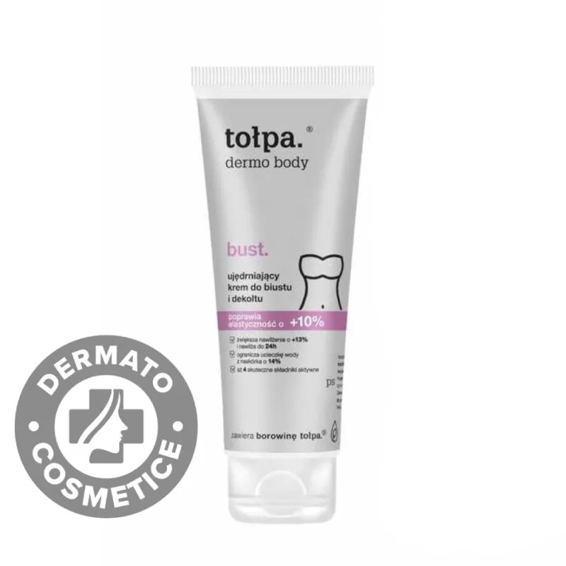 Crema pentru bust si decolteu cu efect de fermitate Dermo Body, 125ml, Tolpa — preț și oferte