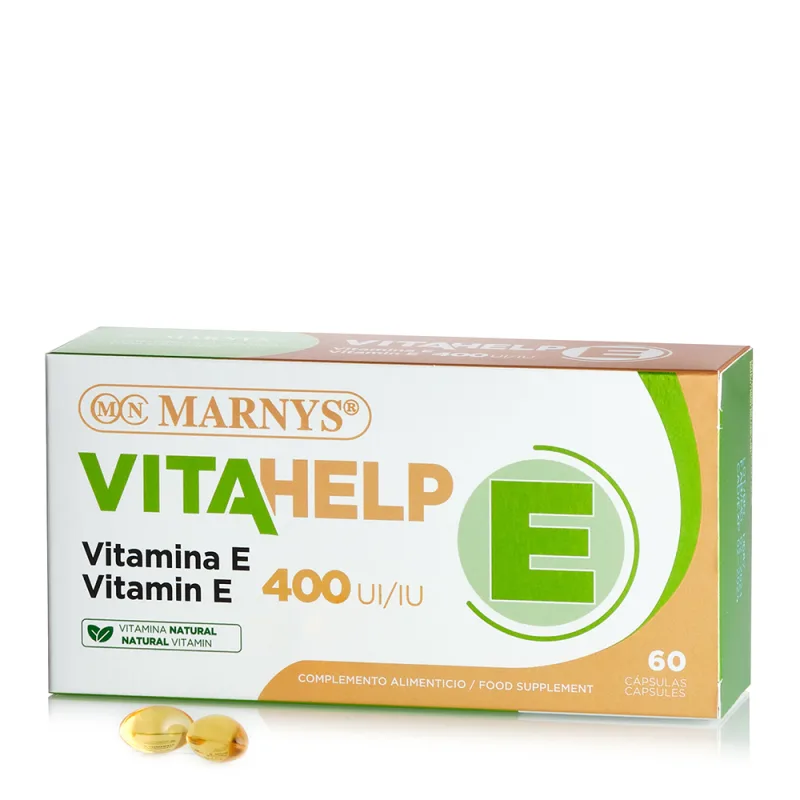 Vitahelp Vitamina E 400UI, 60 capsule, Marnys — preț și oferte