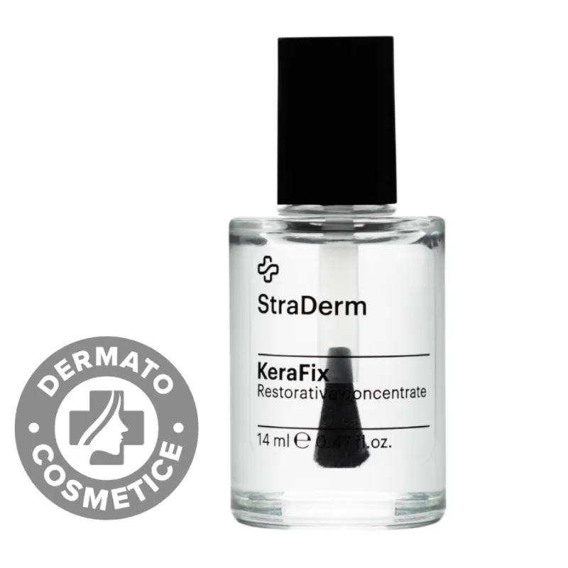 Concentrat reparator pentru unghii cu siliciu marin, 14ml, StraDerm — preț și oferte
