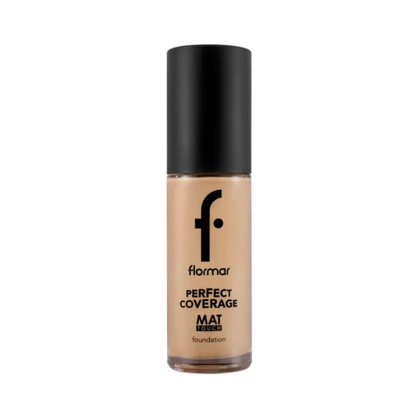 Fond de ten mat Perfect Coverage Mat Touch 322 Beige, 30ml, Flormar — preț și oferte