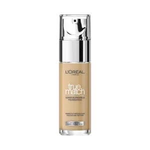 Fond de ten infuzat cu acid hialuronic True Match 4N Beige, 30ml, L'Oreal Paris