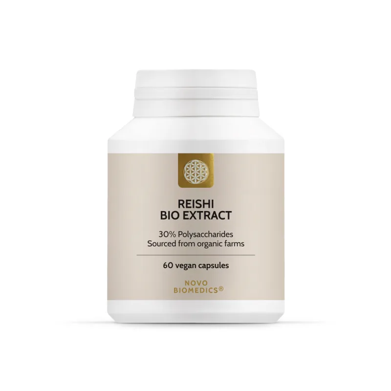 Extract de ciuperci Reishi Bio, 60 capsule, Novo Biomedics — preț și oferte