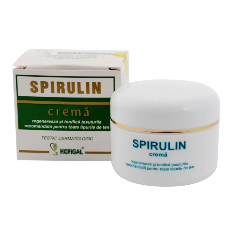 Crema Spirulin, 50 ml, Hofigal — preț și oferte