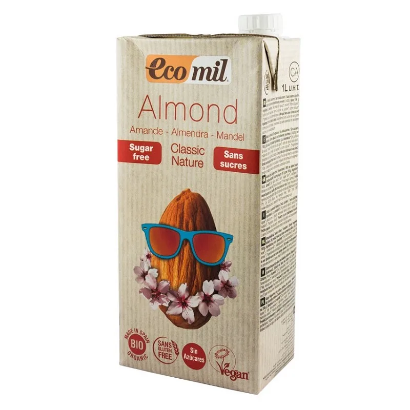 Bautura vegetala din migdale fara zahar Clasic, 1l, Nutriops — preț și oferte