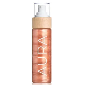 COCOSOLIS AURA Peptide Shimmer Spray Nude pentru Față, Corp și Păr, 100 ml
