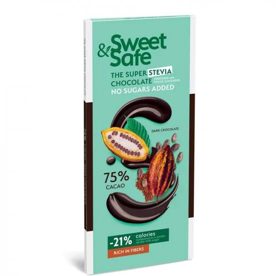Ciocolata amaruie stevie x 90g SLY NUTRICIA — preț și oferte