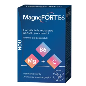 Magnefort B6 Granule Orodispersabile 20 plicuri