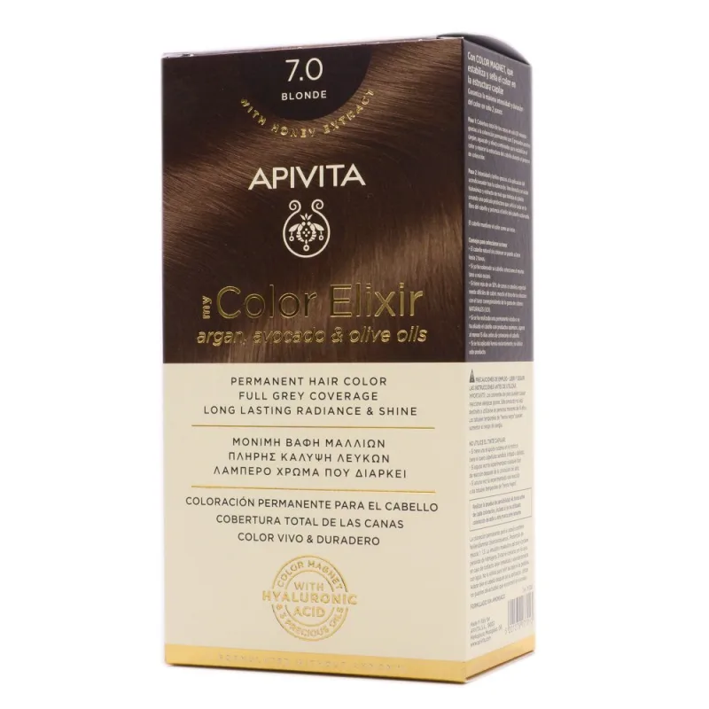Apivita My Color Elixir Vopsea de par, N7.0 — preț și oferte
