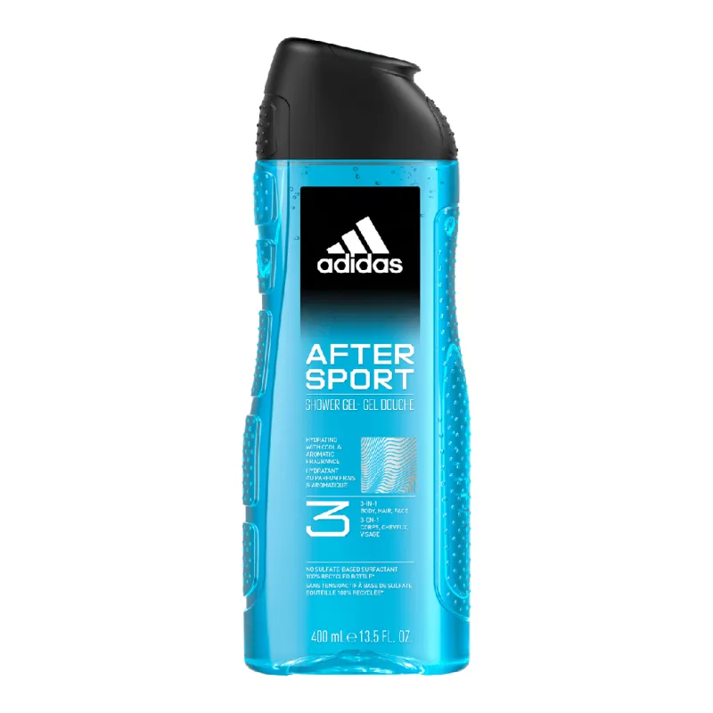 Gel de dus pentru barbati After Sport, 400ml, Adidas — preț și oferte