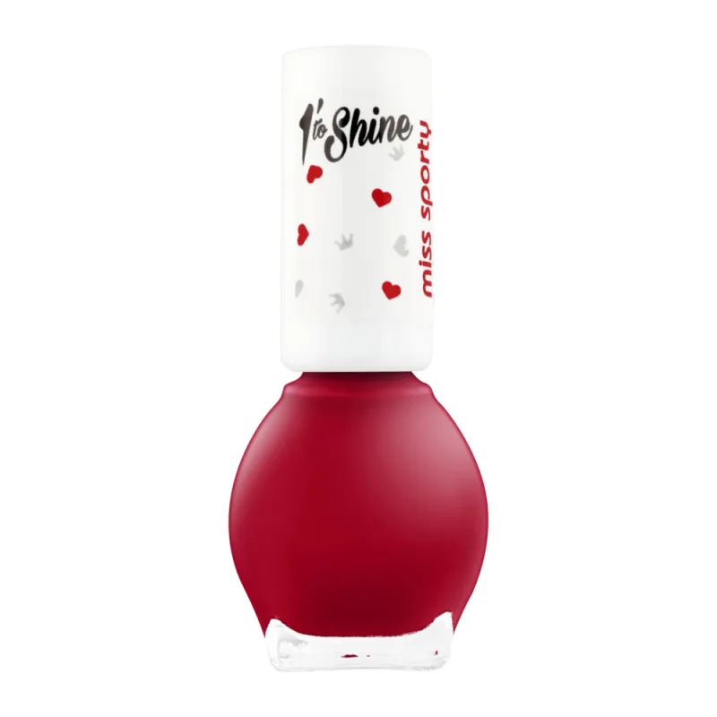 Lac de unghii 1 Minute To Shine 220 Queen Of Heart, 7ml, Miss Sporty — preț și oferte
