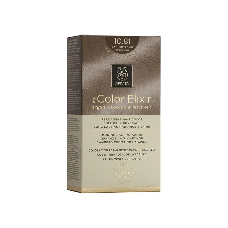 Apivita My Color Elixir Vopsea de par, N10.81 — preț și oferte