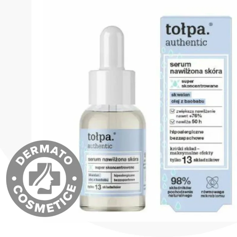 Ser facial hidratant Authentic, 30ml, Tolpa — preț și oferte
