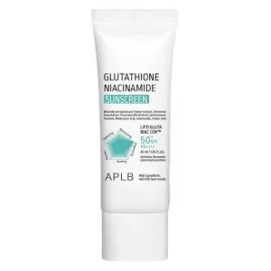 Crema cu protectie solara SPF 50+ PA++++ cu Glutathione si Niacinamide, 40ml, APLB