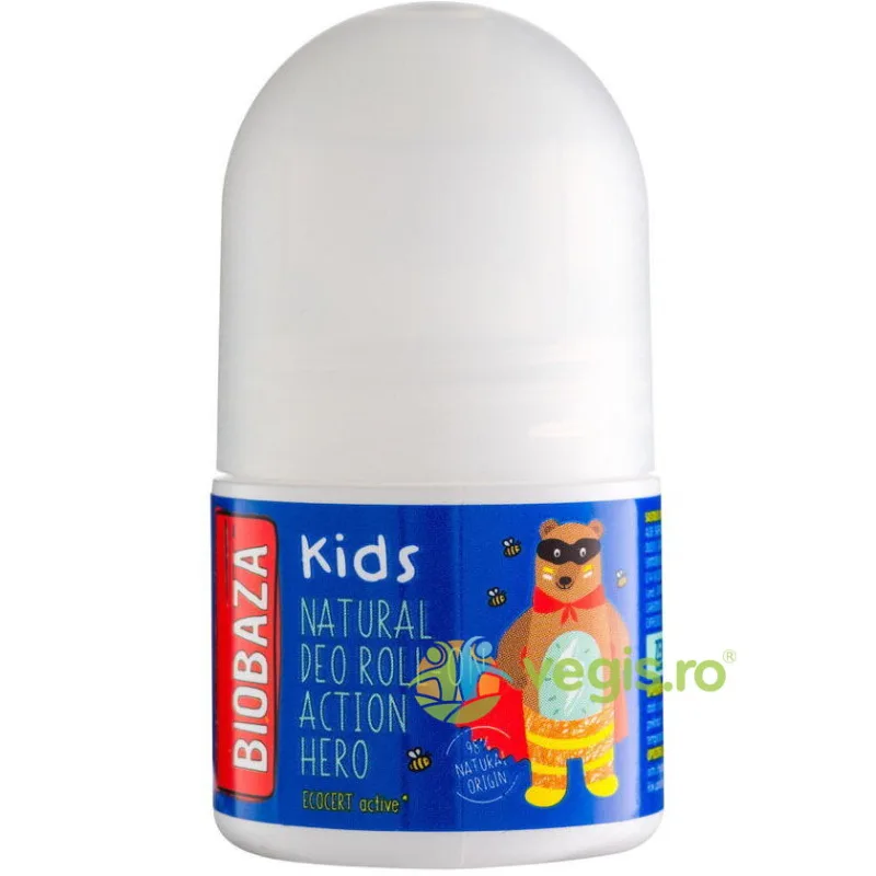 Deodorant Natural pentru Copii Action Hero 30ml CADOU — preț și oferte