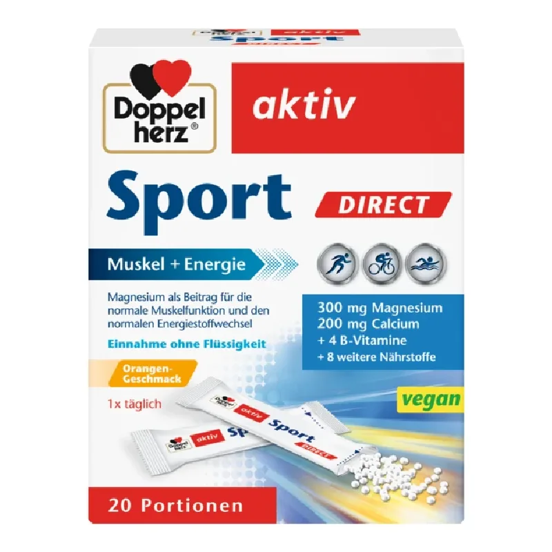 Vitamine si Minerale Sport Direct, 20 plicuri, Doppelherz — preț și oferte