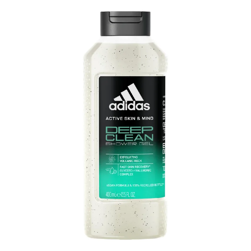 Gel de dus pentru barbati Deep Clean, 400ml, Adidas — preț și oferte